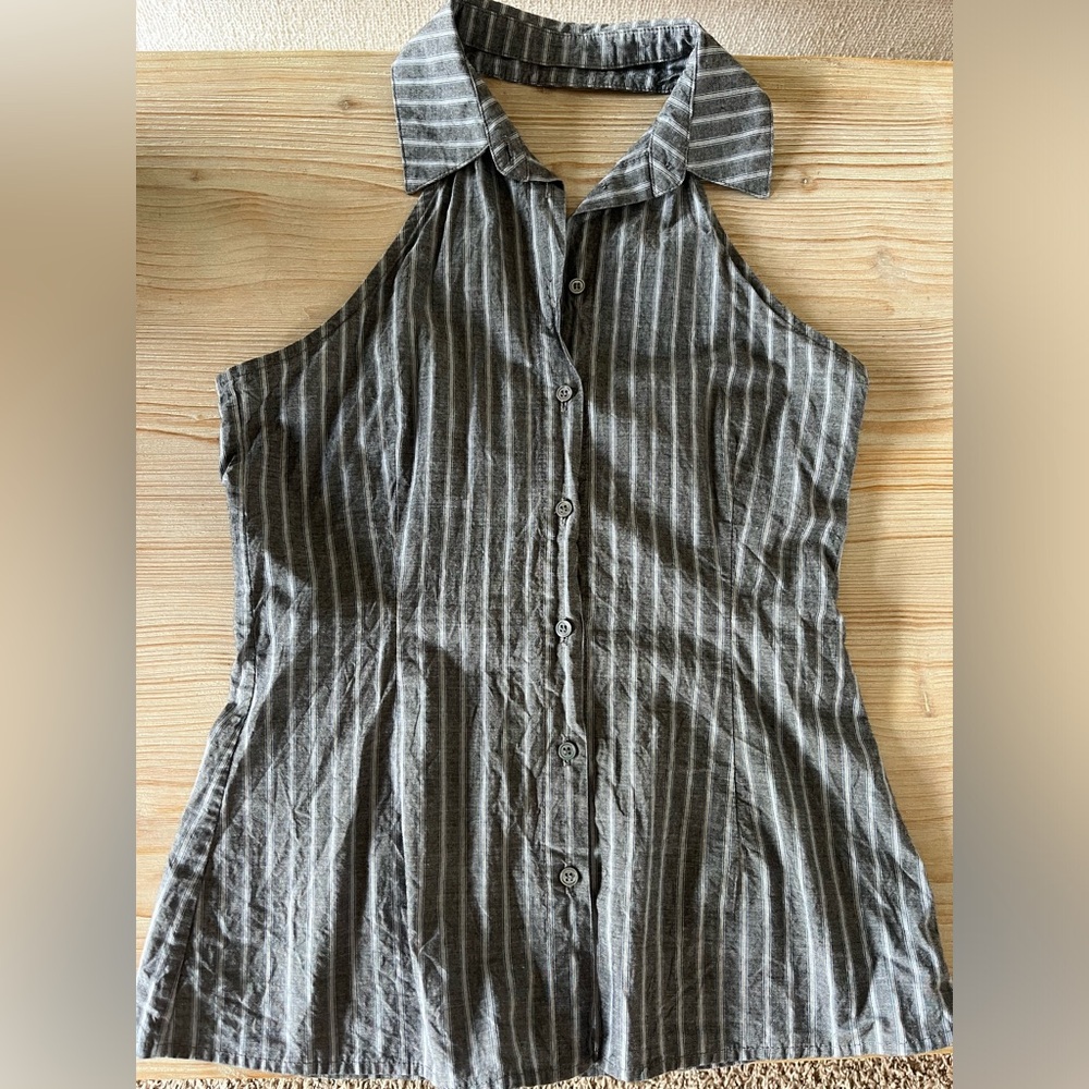 Paloma Wool halter button down top